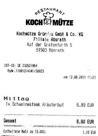 befr Höffner Kochmütze Restaurant